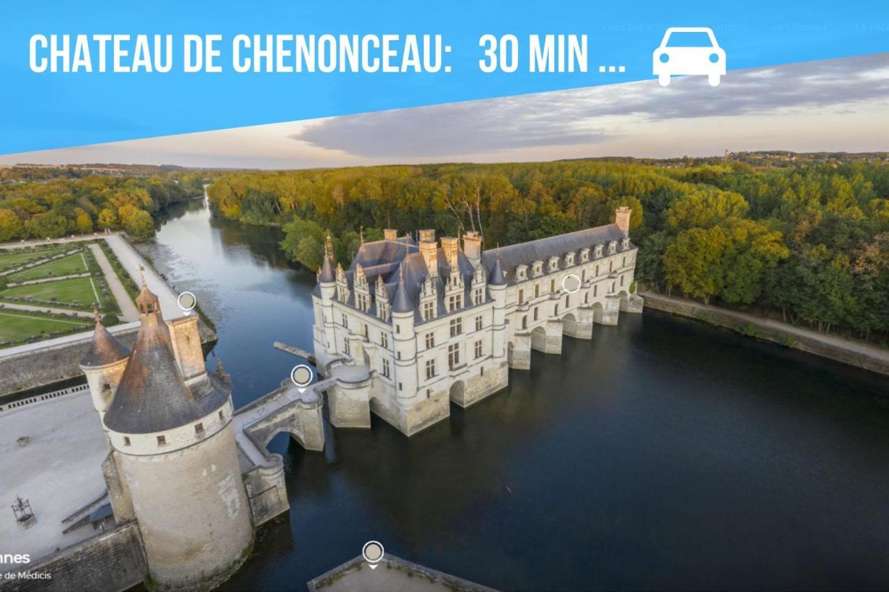 Caporizon-Le Coffre Fort-Le Clos De Chambord Villa Saint-Claude-de-Diray Eksteriør bilde